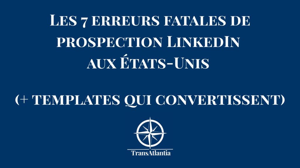 prospection LinkedIn États-Unis