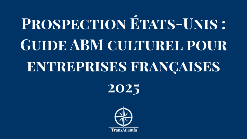 "Équation mathématique intelligence culturelle plus ABM égale succès marché américain"