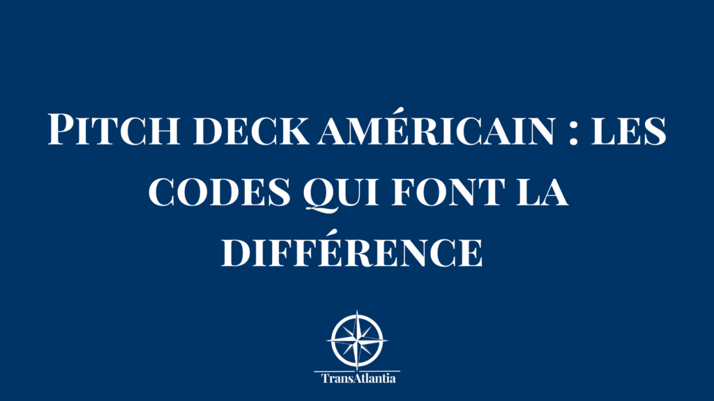 "Presentation deck américain avec slides optimisés et codes visuels États-Unis"