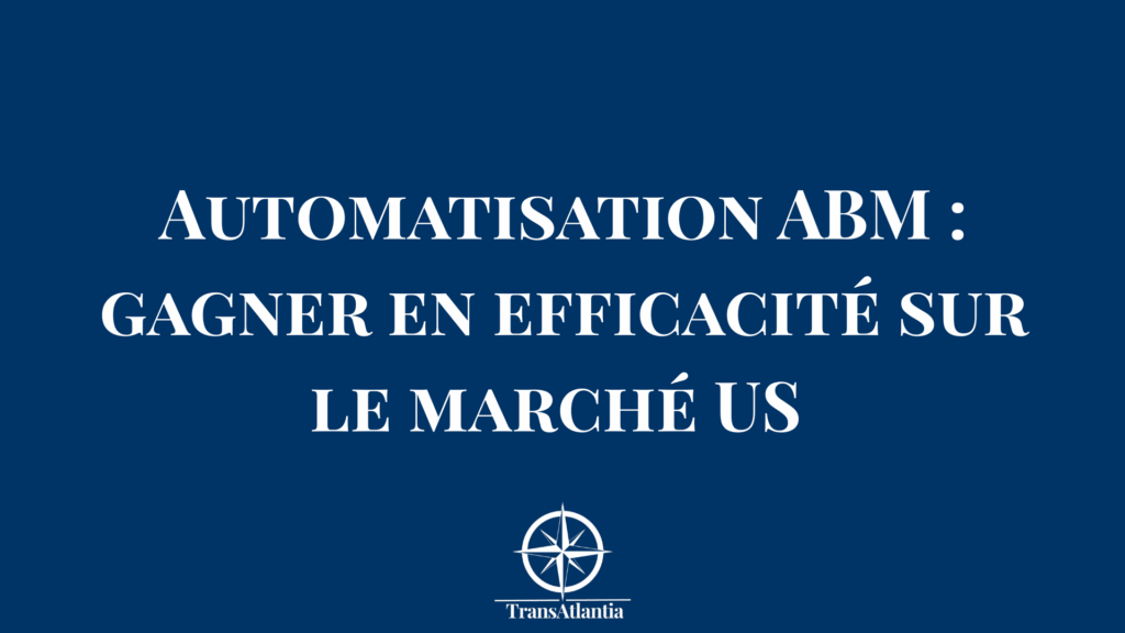 "Stratégie cross-selling avec maximisation valeur et expansion comptes américains"