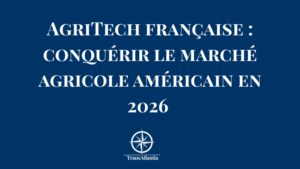 Tracteur autonome dans champs américains illustrant technologie AgriTech française marché USA