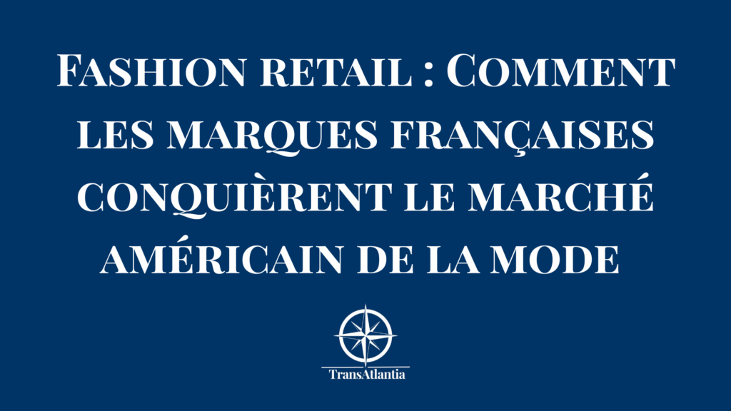 Boutique de mode française moderne aux États-Unis avec clients américains