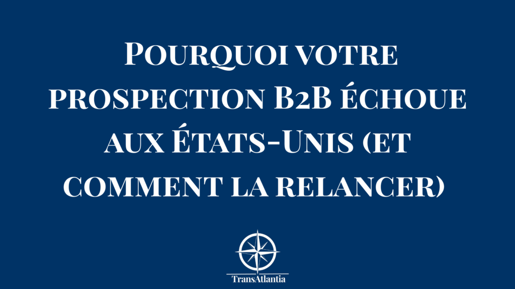 Entrepreneur français analysant les résultats de prospection B2B aux États-Unis sur tableau de bord digital avec taux de réponse et conversions