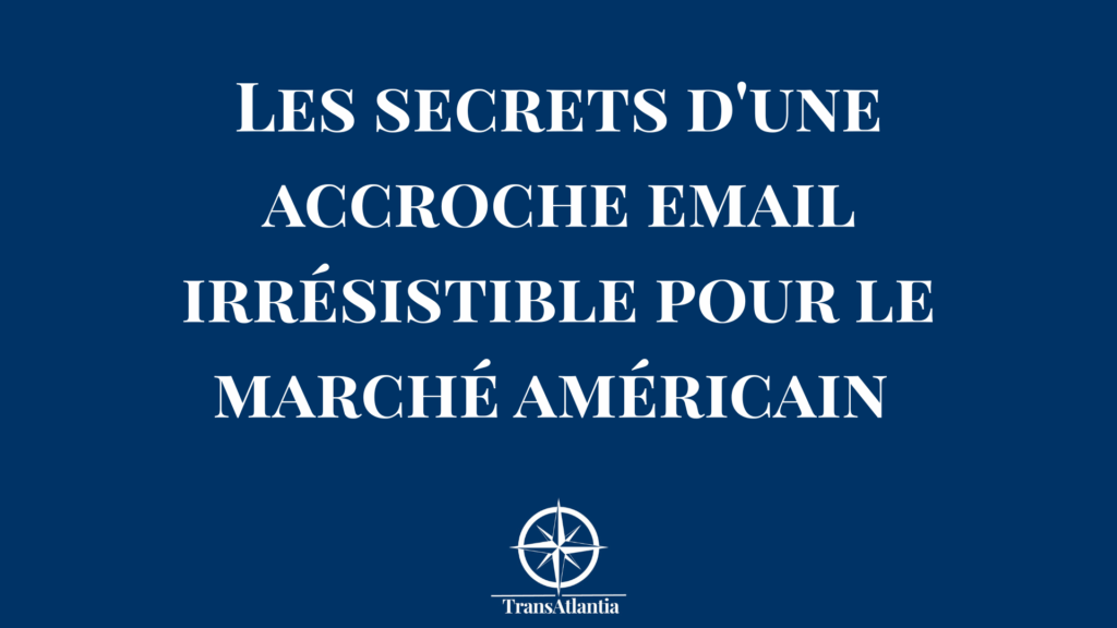 "Entrepreneur français rédigeant un email de prospection optimisé pour le marché américain sur son ordinateur"