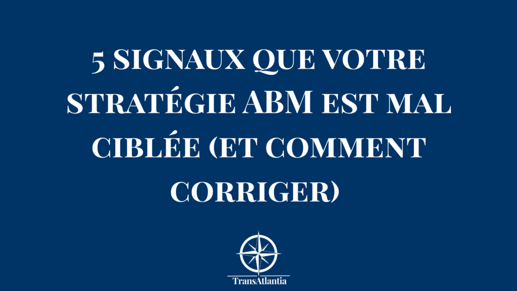 Entrepreneur français analysant les métriques ABM sur son ordinateur pour identifier les signaux d'échec de ciblage