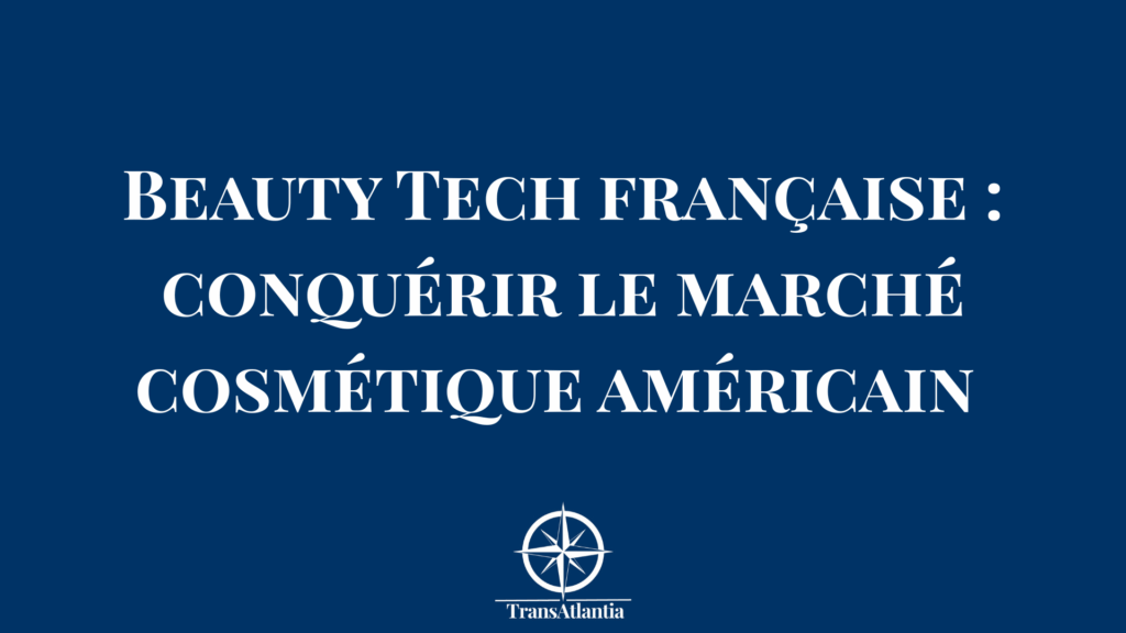 "Entrepreneur français beauty tech présentant produits cosmétiques innovants à investisseurs américains Silicon Valley"