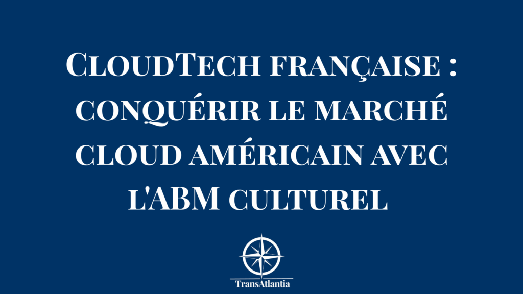 "Entrepreneur français présentant sa solution CloudTech à des décideurs américains lors d'un meeting dans la Silicon Valley"