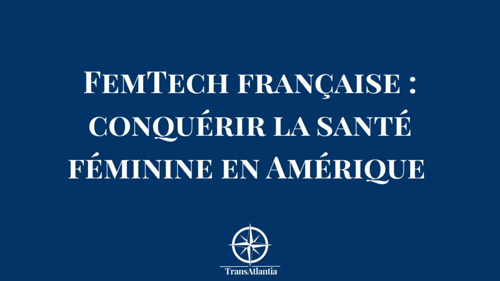 "Startup FemTech française présentant solution santé féminine à investisseurs américains lors d'un pitch"