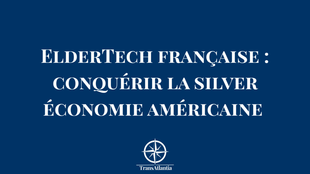 Entrepreneur français présentant solution ElderTech à investisseurs américains dans résidence senior Silicon Valley
