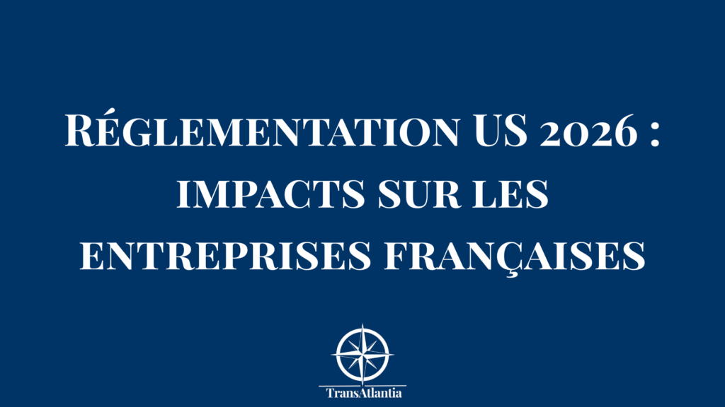 Homme d'affaires français consultant la réglementation américaine 2026 sur tablette