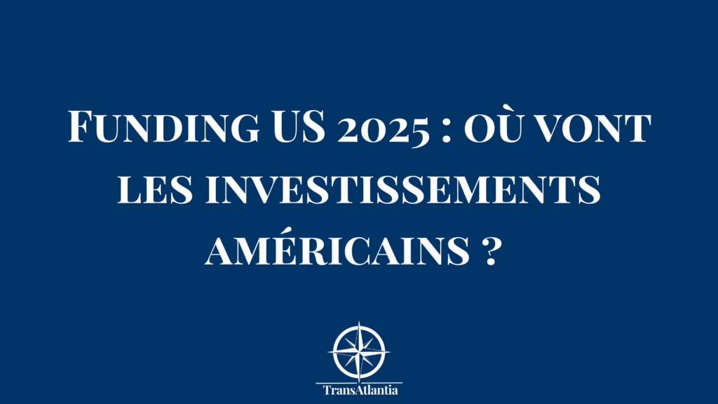 "Graphique tendances financement américain 2025 par secteur et région"