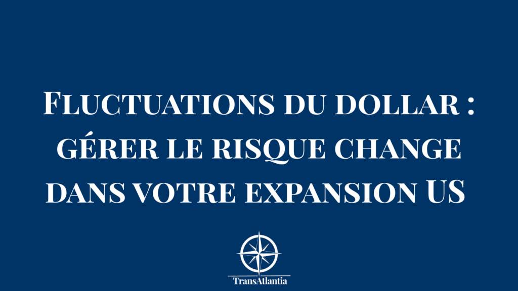 Graphique fluctuations EUR/USD impact revenus expansion américaine