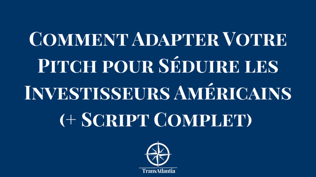 Entrepreneur français présentant son pitch deck à des investisseurs américains lors d'une réunion de levée de fonds