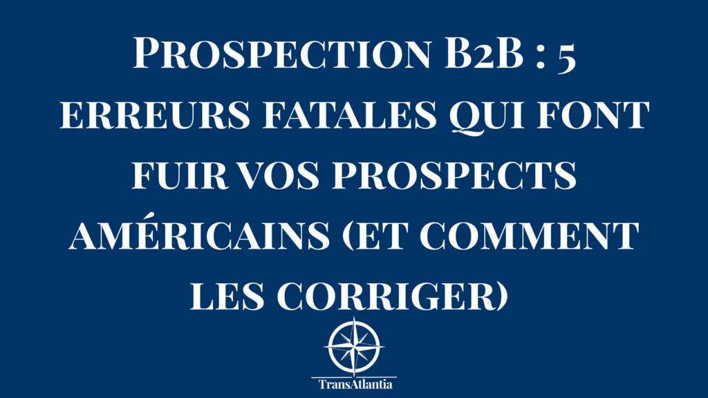 Rendez-vous commercial tendu entre un entrepreneur français et un client américain en visioconférence.