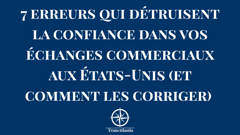Poignée de main professionnelle entre un business developer français et un client américain dans un bureau moderne.