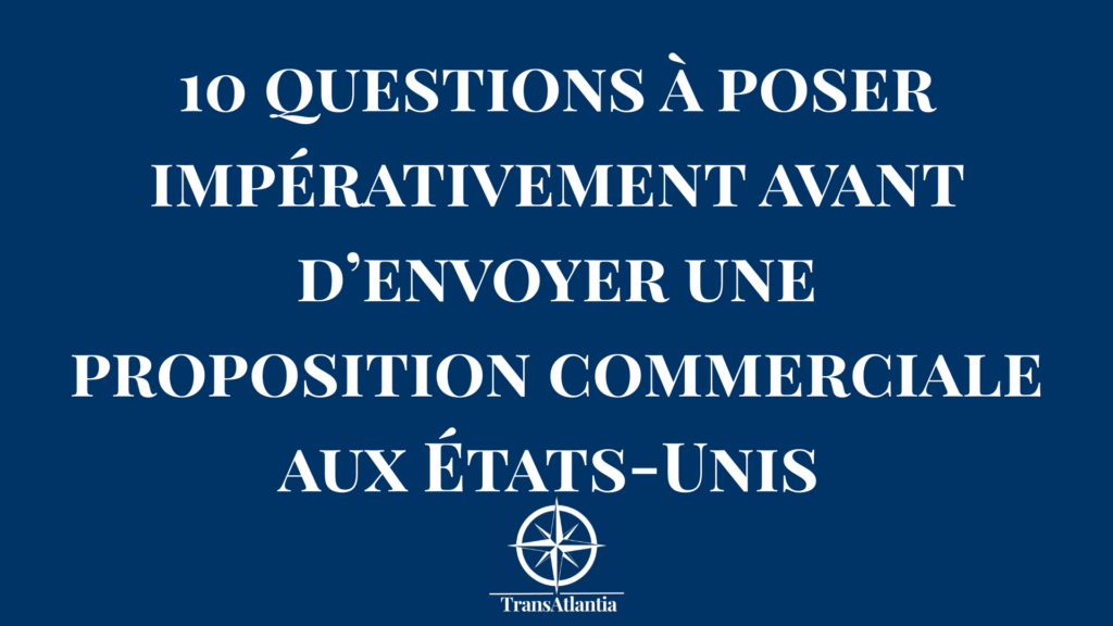 Réunion commerciale zoom entre une équipe française et un prospect américain discutant d'une proposition.