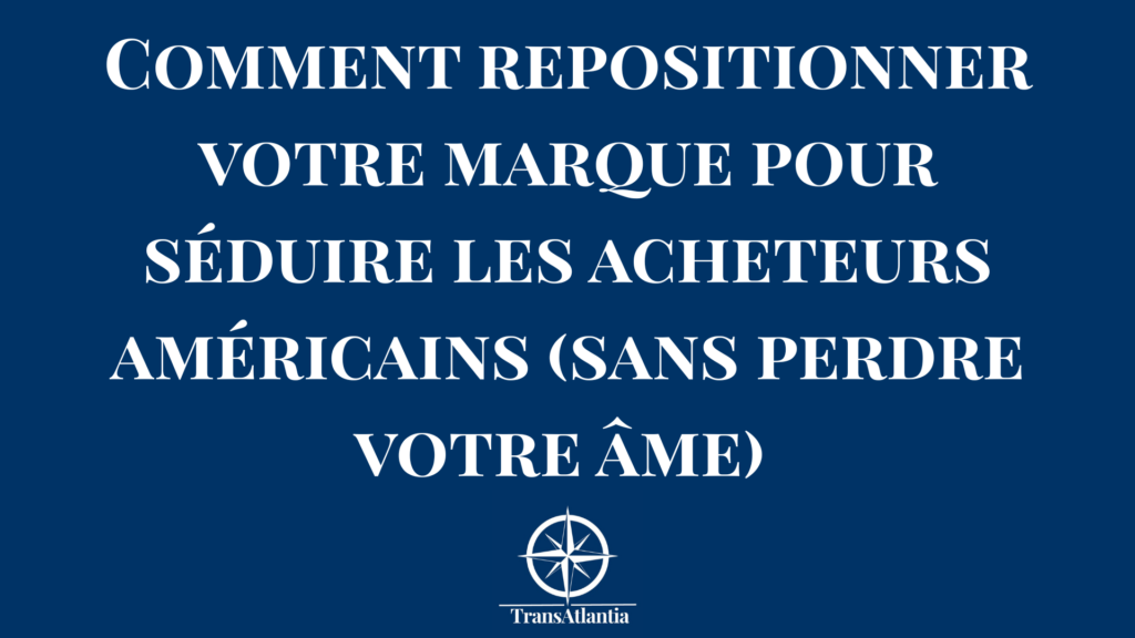 Comparaison entre un message marketing français subtil et un message marketing américain direct.