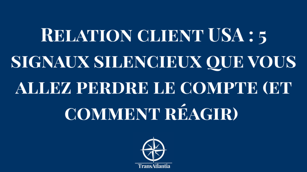 Analyse des indicateurs de risque de churn d'un client américain B2B sur un tableau de bord.