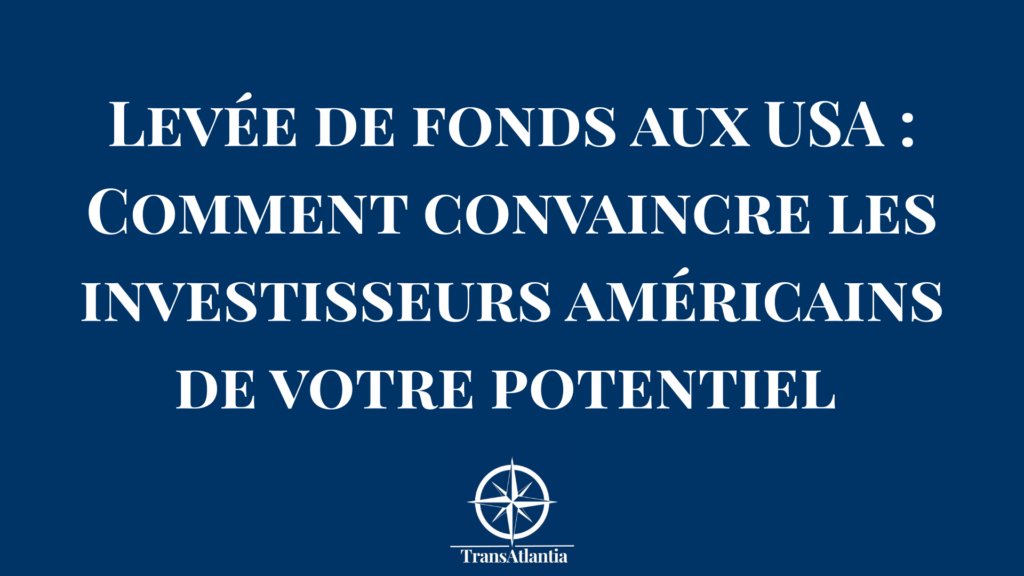 Christina Rebuffet-Broadus explique la stratégie de pitch pour investisseurs américains à un entrepreneur français.