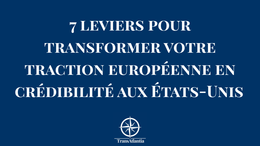 Graphique montrant la conversion de la traction marché en confiance client aux États-Unis.