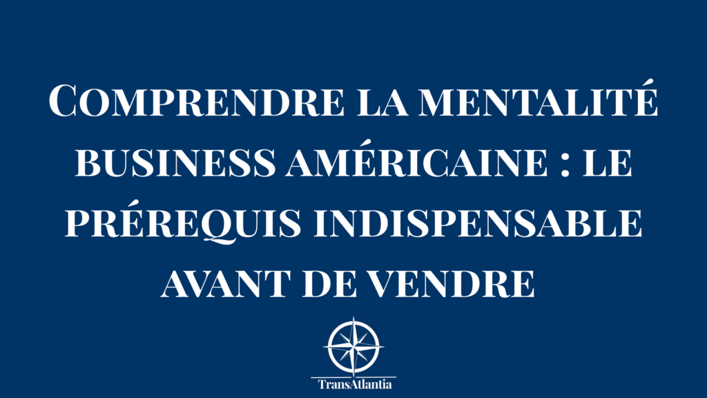 Christina Rebuffet expliquant la mentalité business américaine lors d'une conférence