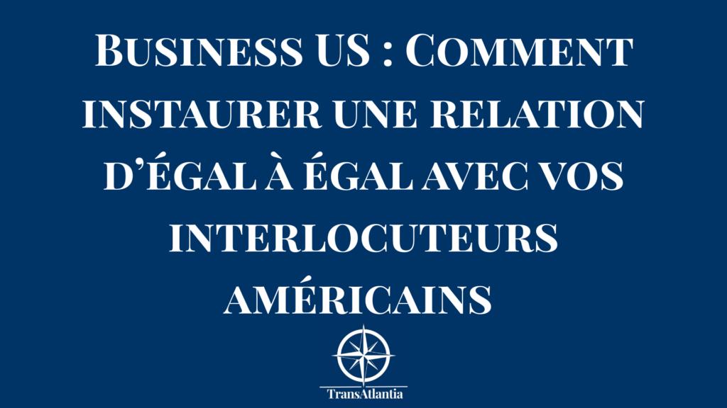 Poignée de main confiante entre deux professionnels symbolisant une relation d'égal à égal dans un contexte business transatlantique