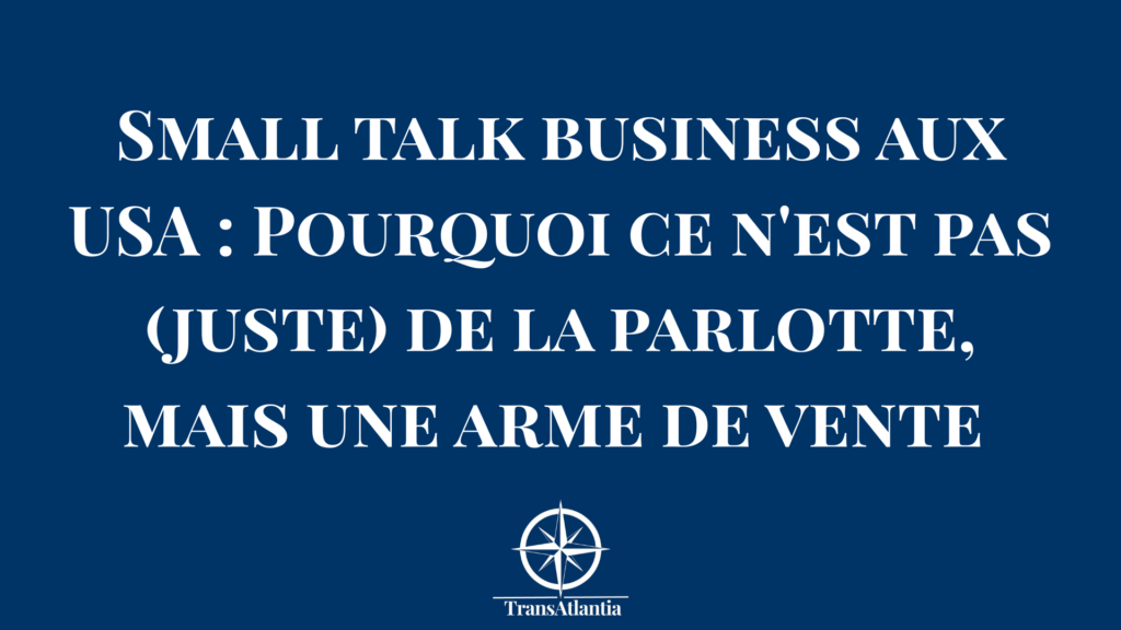 Deux professionnels, un américain et un français, discutant de manière détendue avant une réunion d'affaires dans un bureau moderne.