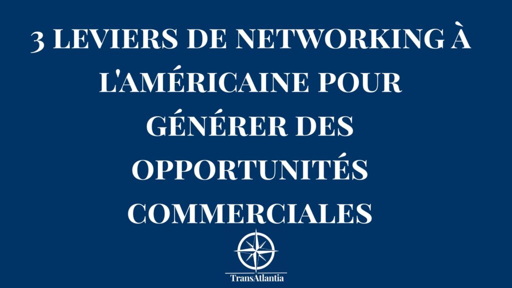 Professionnels français et américains en networking lors d'un événement business aux États-Unis