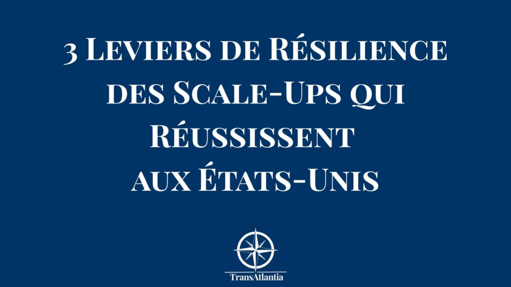 Scale-up française résiliente célébrant un succès commercial aux États-Unis après avoir surmonté des obstacles