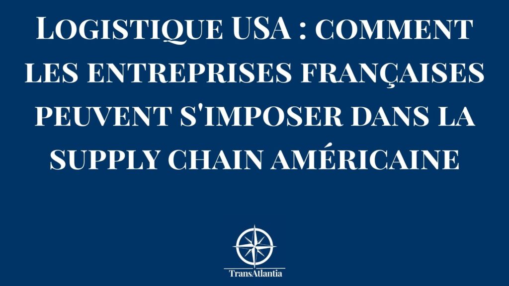 Carte des hubs logistiques américains avec réseaux de transport et entrepôts