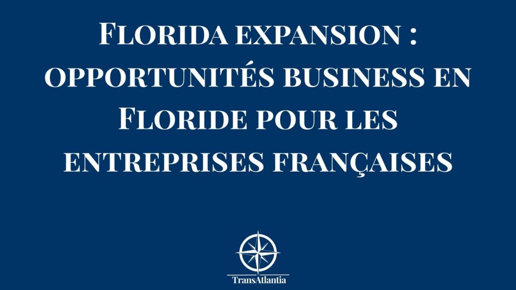 Skyline de Miami avec gratte-ciels et port – expansion business en Floride pour entreprises françaises