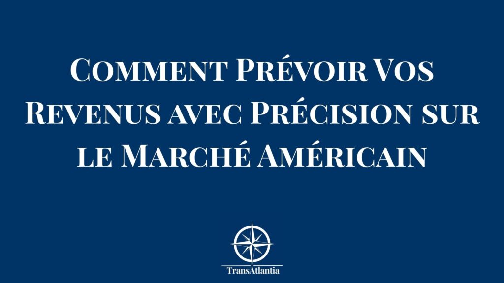 Tableau de bord sales forecasting B2B sur le marché américain avec pipeline et métriques de prévisions