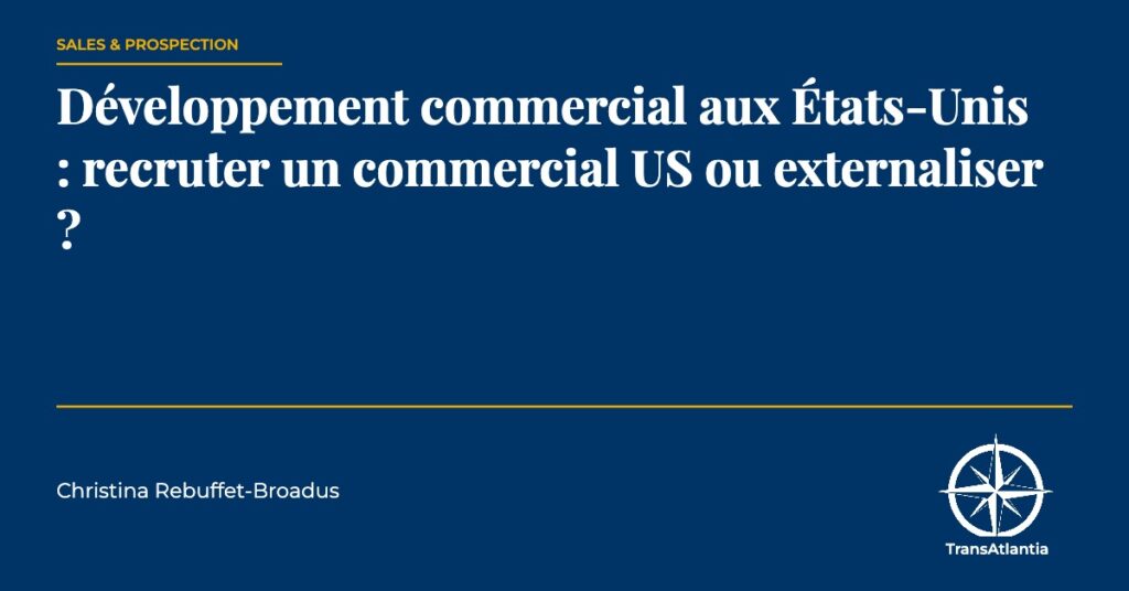 développement commercial états-unis — TransAtlantia