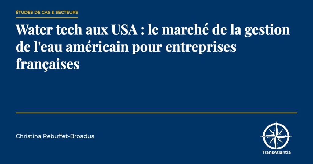 water tech usa entreprise française — TransAtlantia