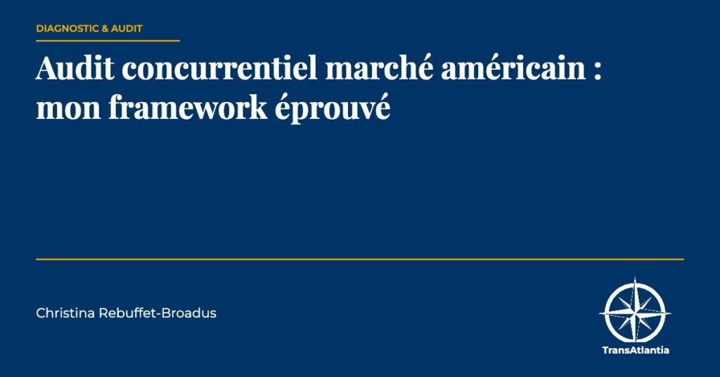 audit concurrentiel marché américain — Christina Rebuffet