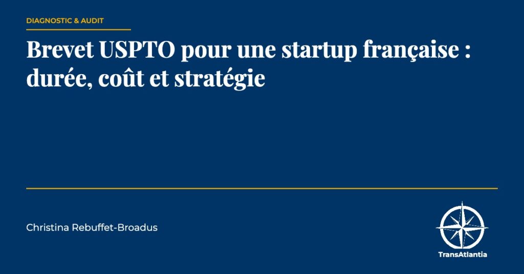 brevet USPTO, par Christina Rebuffet