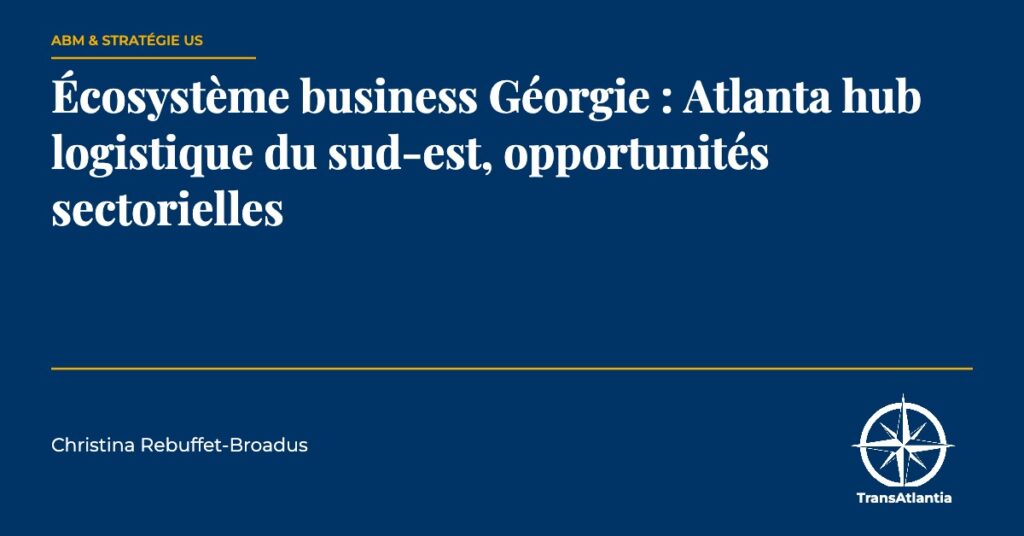 écosystème business Géorgie, par Christina Rebuffet