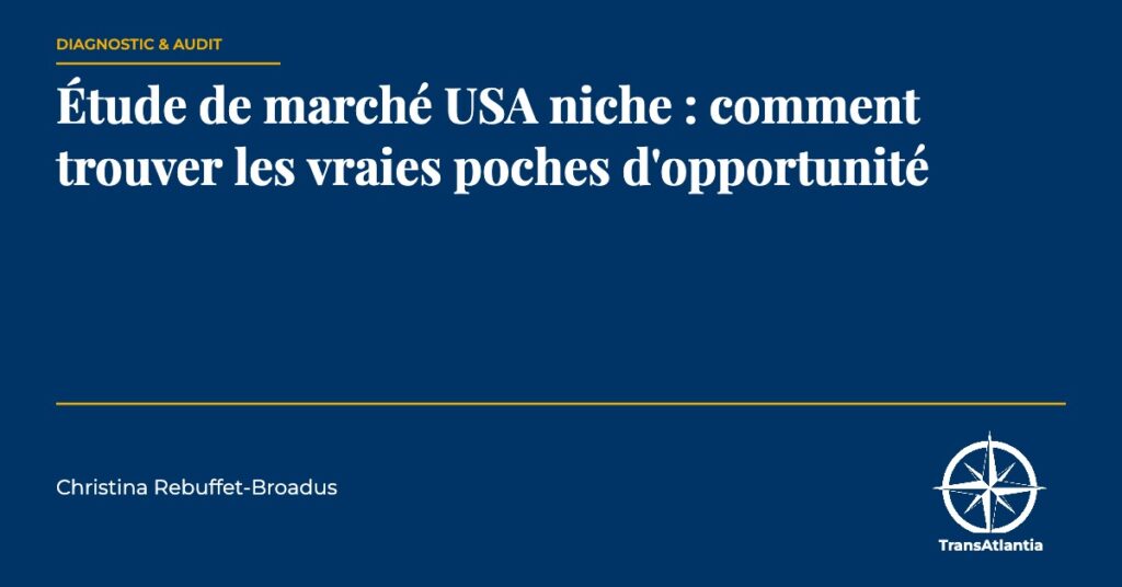 étude de marché USA niche, par Christina Rebuffet