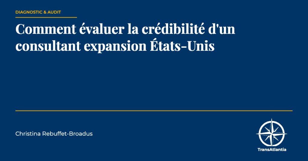 évaluer consultant expansion États-Unis — Christina Rebuffet