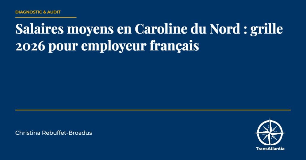 salaires Caroline du Nord 2026, par Christina Rebuffet