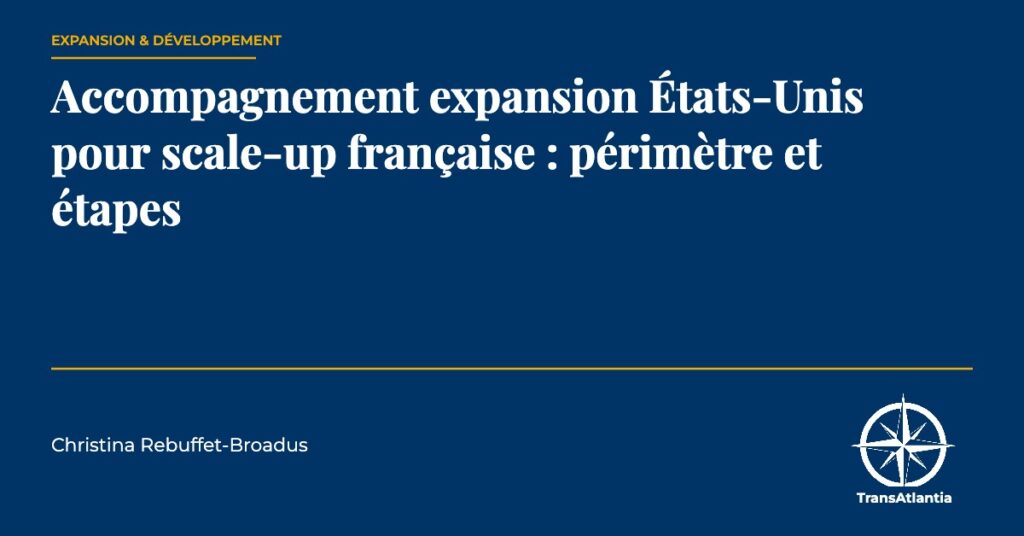 accompagnement expansion scale-up française, par Christina Rebuffet