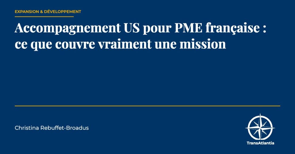 accompagnement us pme française, par Christina Rebuffet