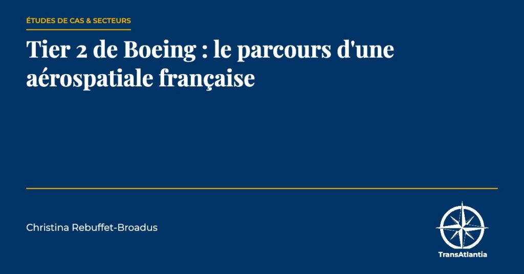 Tier 2 de Boeing, par Christina Rebuffet