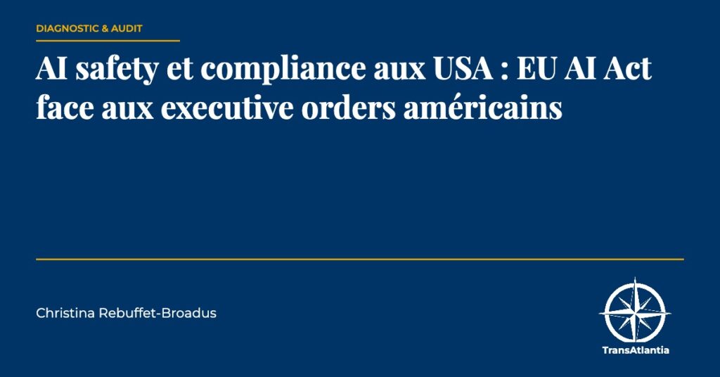 AI compliance aux USA, par Christina Rebuffet