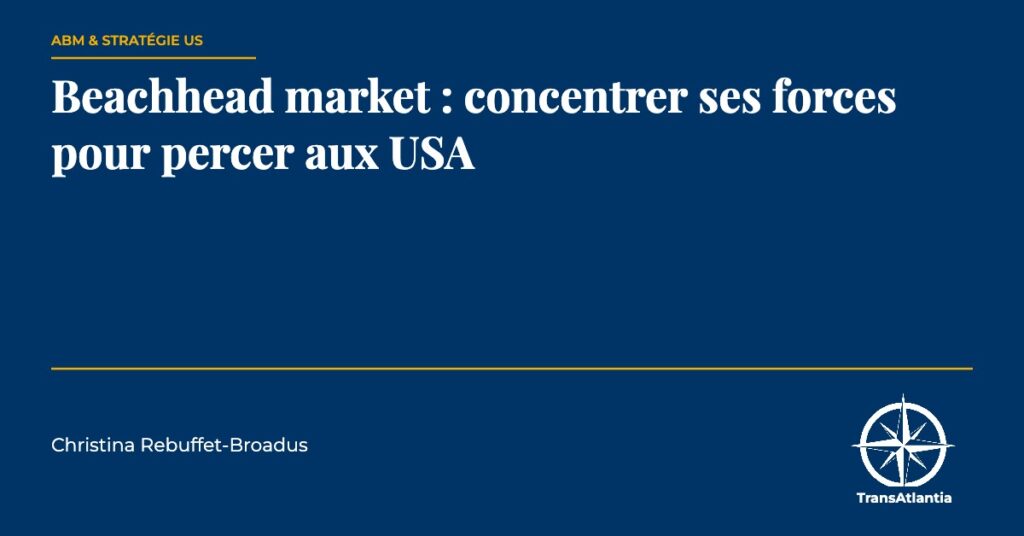beachhead market usa, par Christina Rebuffet
