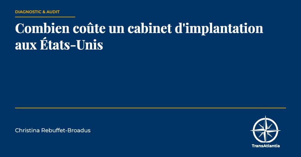 coût d'un cabinet d'implantation, par Christina Rebuffet