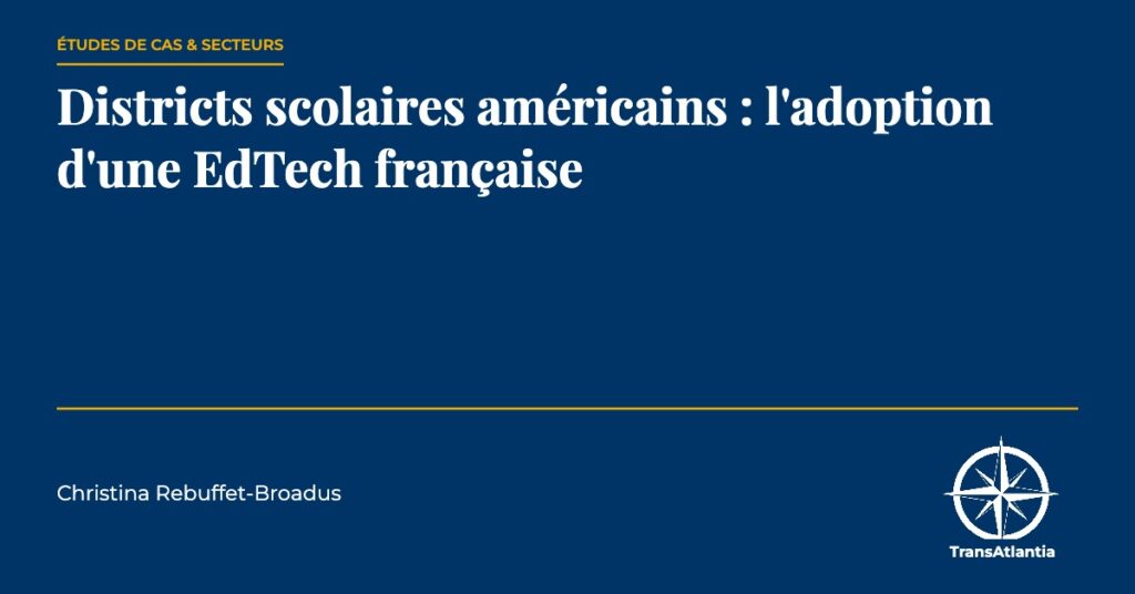 districts scolaires américains, par Christina Rebuffet