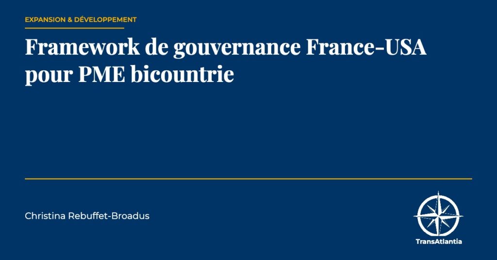 gouvernance France-USA, par Christina Rebuffet