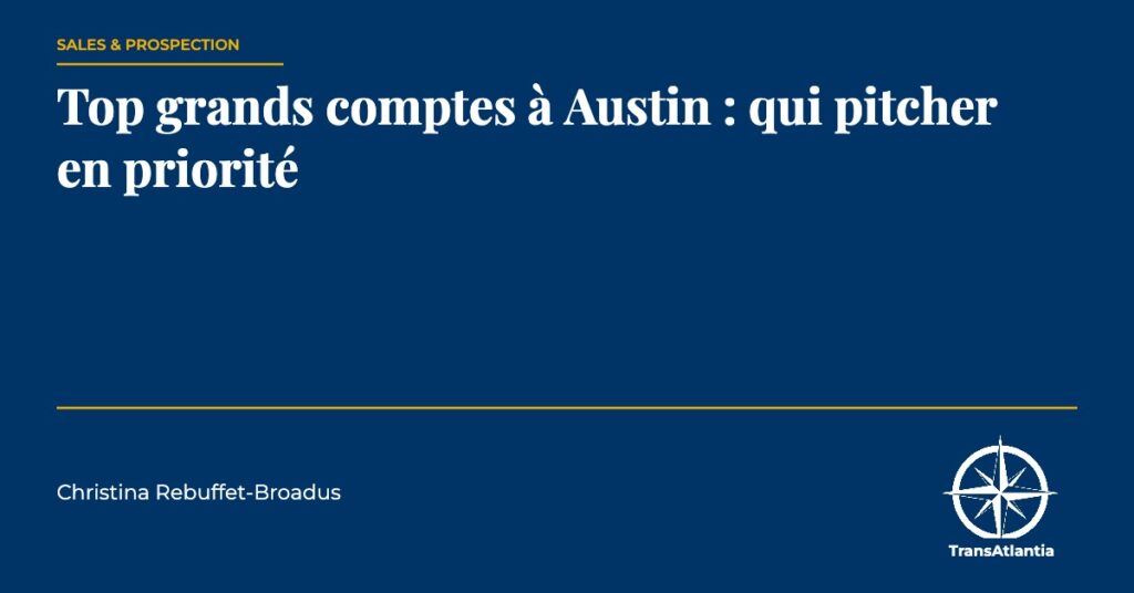 grands comptes à Austin, par Christina Rebuffet