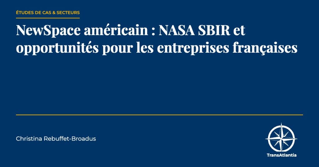 NewSpace américain, par Christina Rebuffet